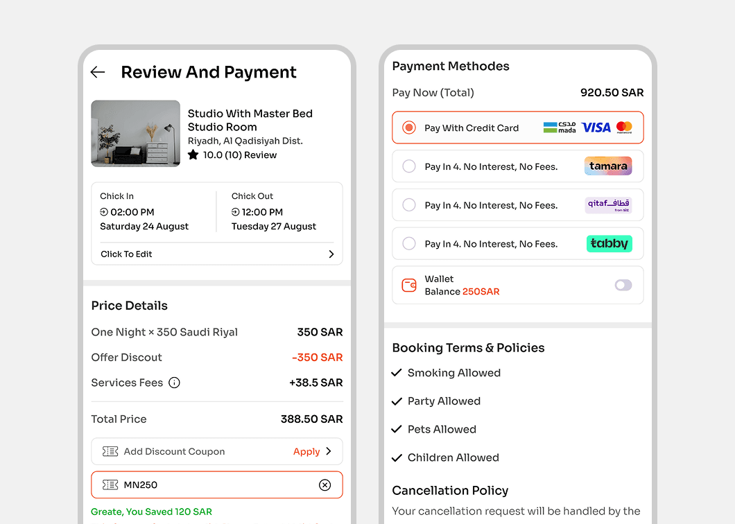 Checkout — The Trust Moment